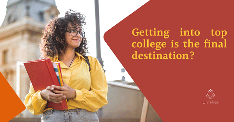 Getting into top college is the final destination?